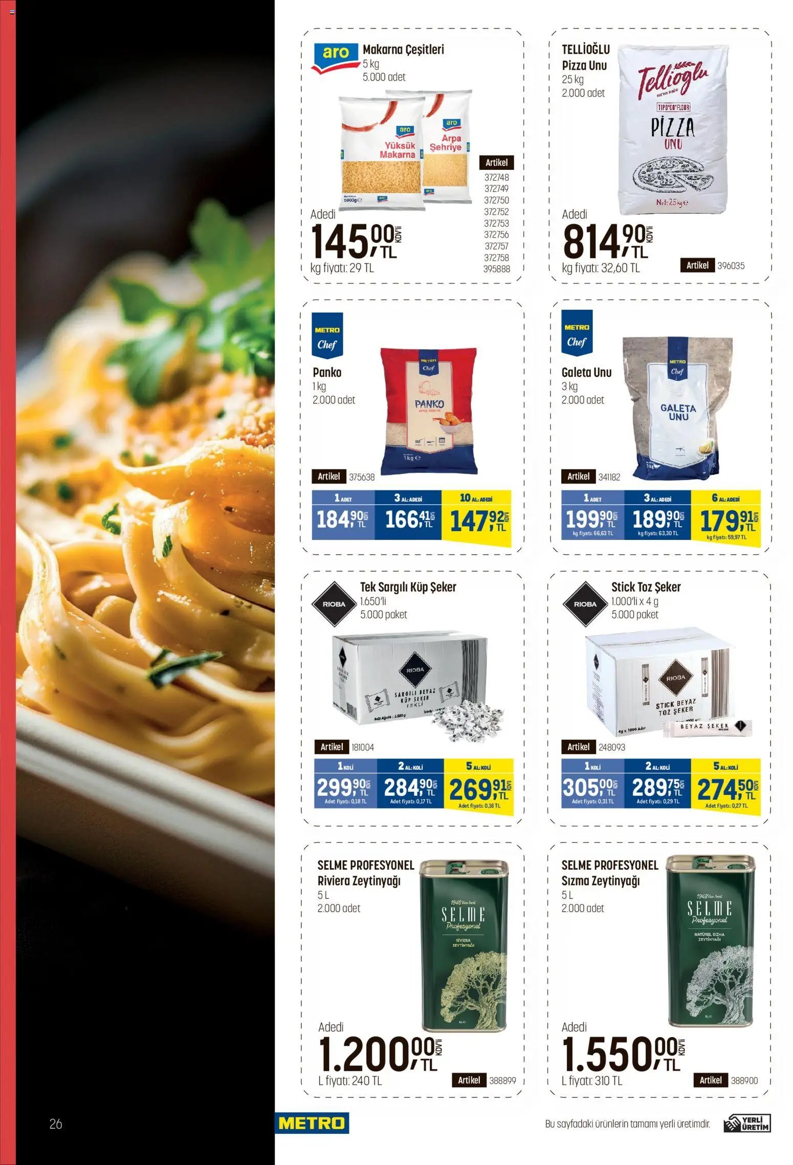 Metro - Fast Food Kataloğu