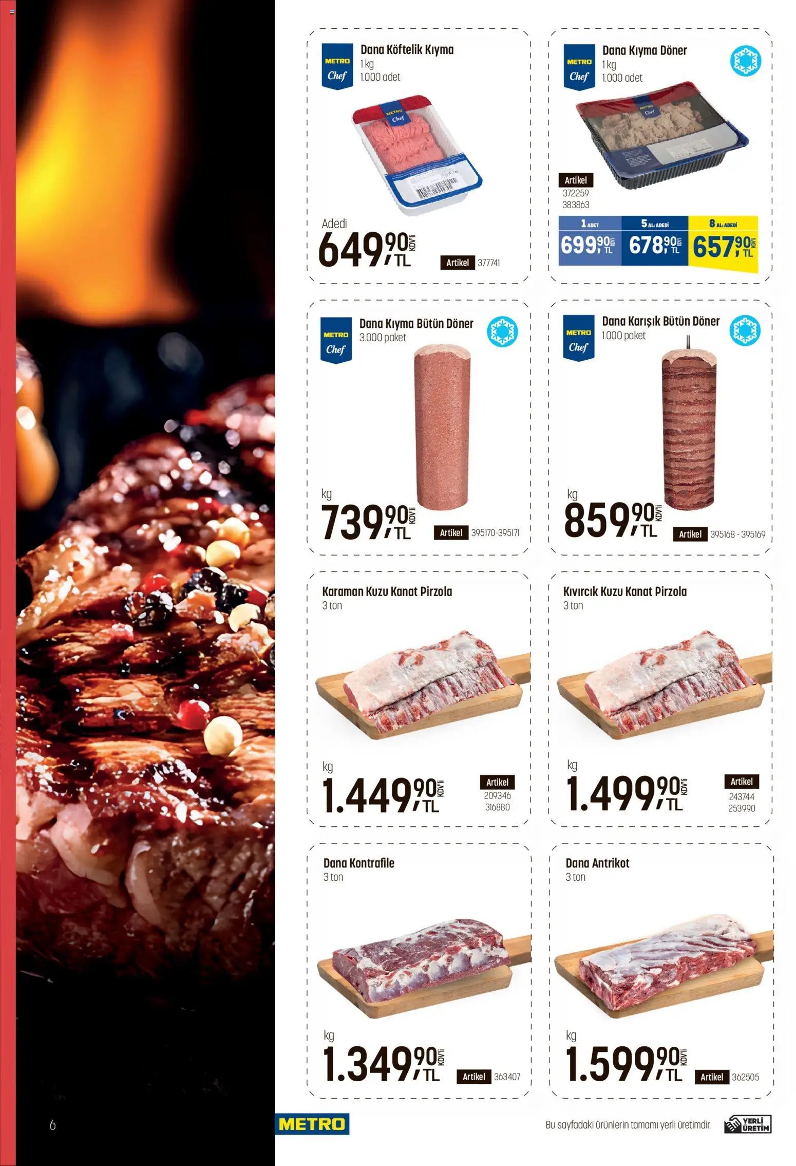 Metro - Fast Food Kataloğu