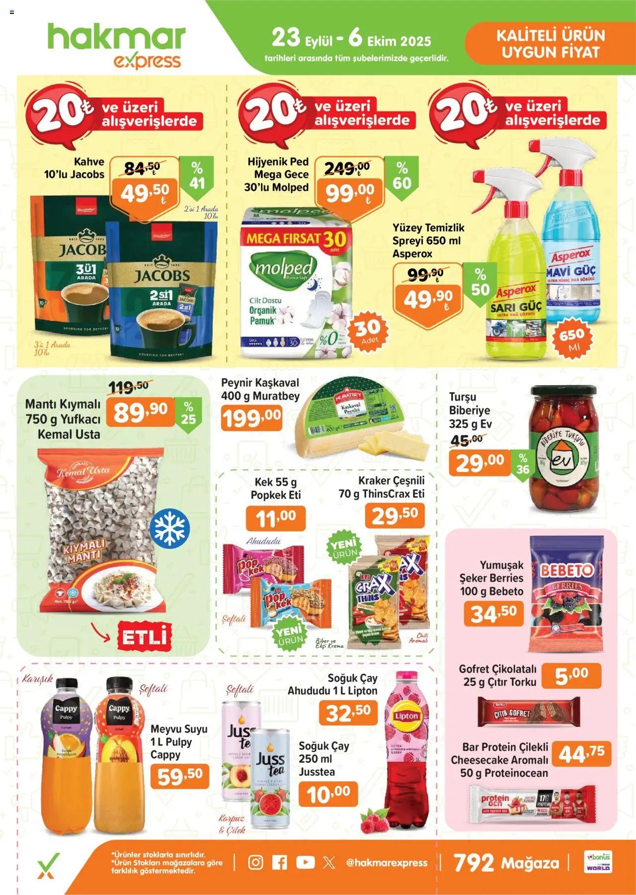 Hakmar Express Salı Aktüel Ürünler