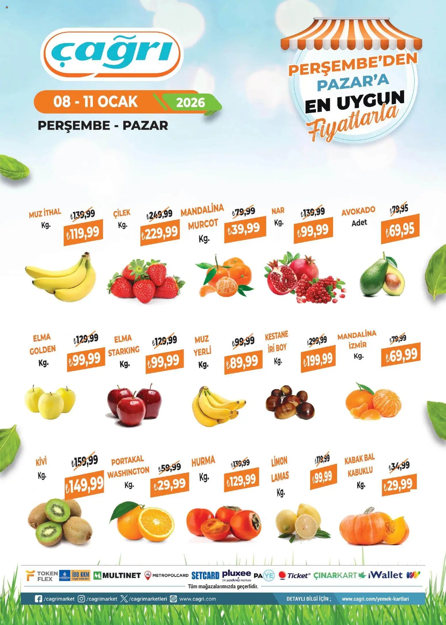 Çağrı Market - Manav Katalog