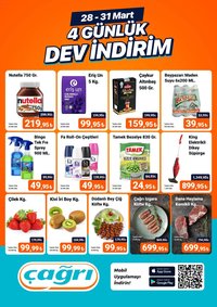 Çağrı Market - 4 Günlük Dev İndirim Mart