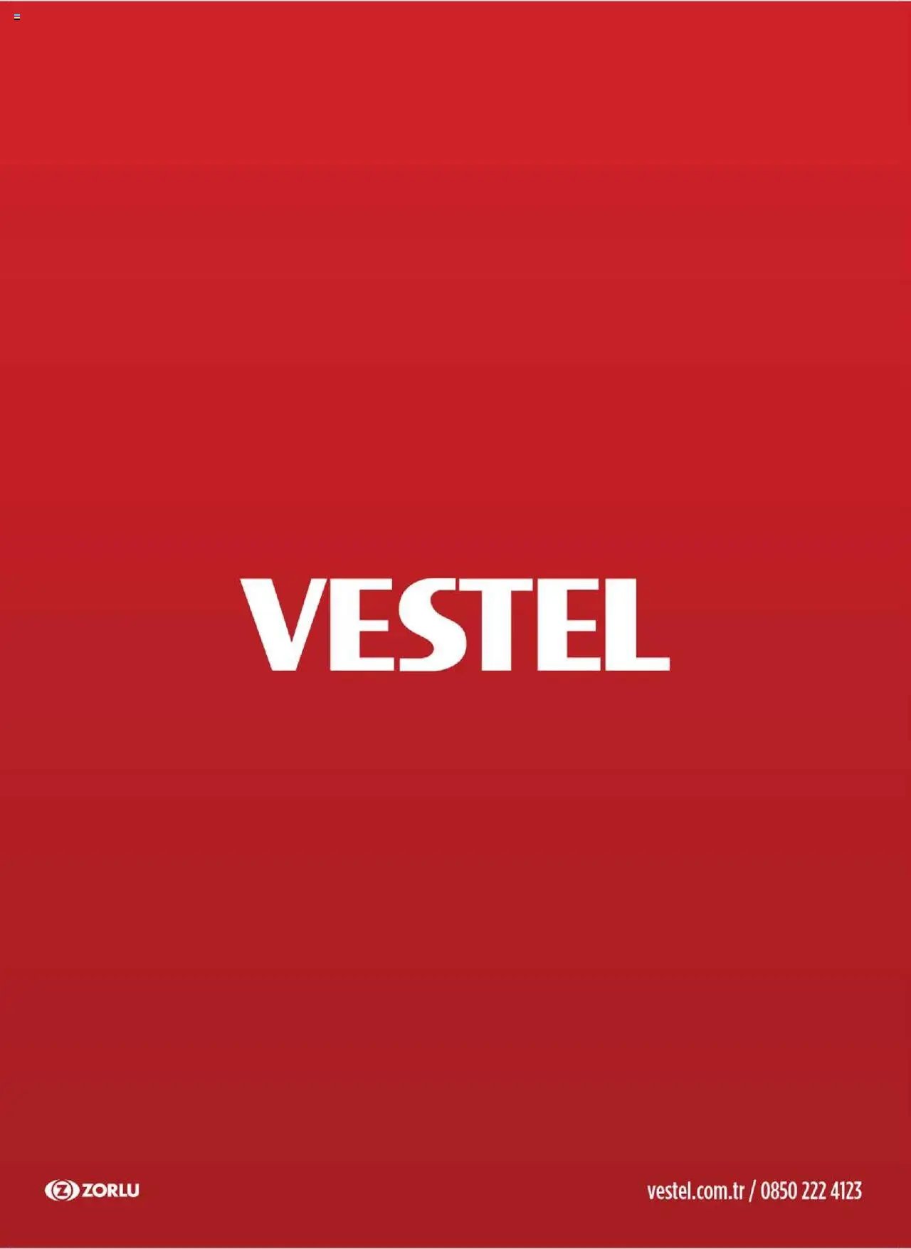Vestel Beyaz Eşyalar Katalog