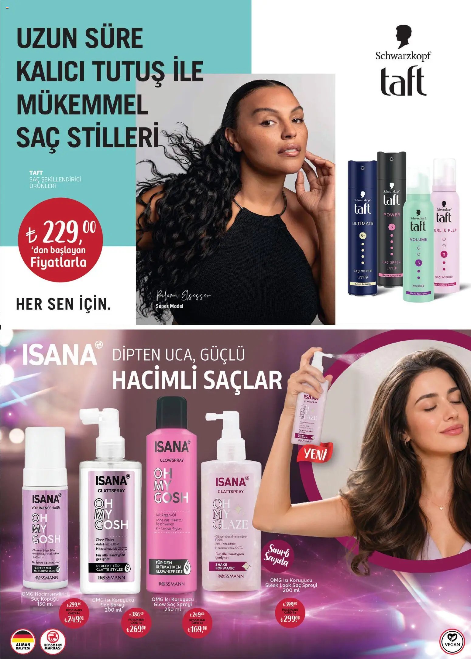 Rossmann -Saç Bakım Festivali Kataloğu
