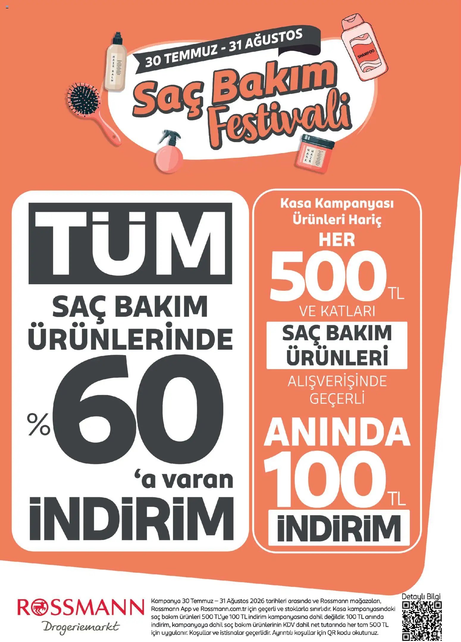 Rossmann -Saç Bakım Festivali Kataloğu