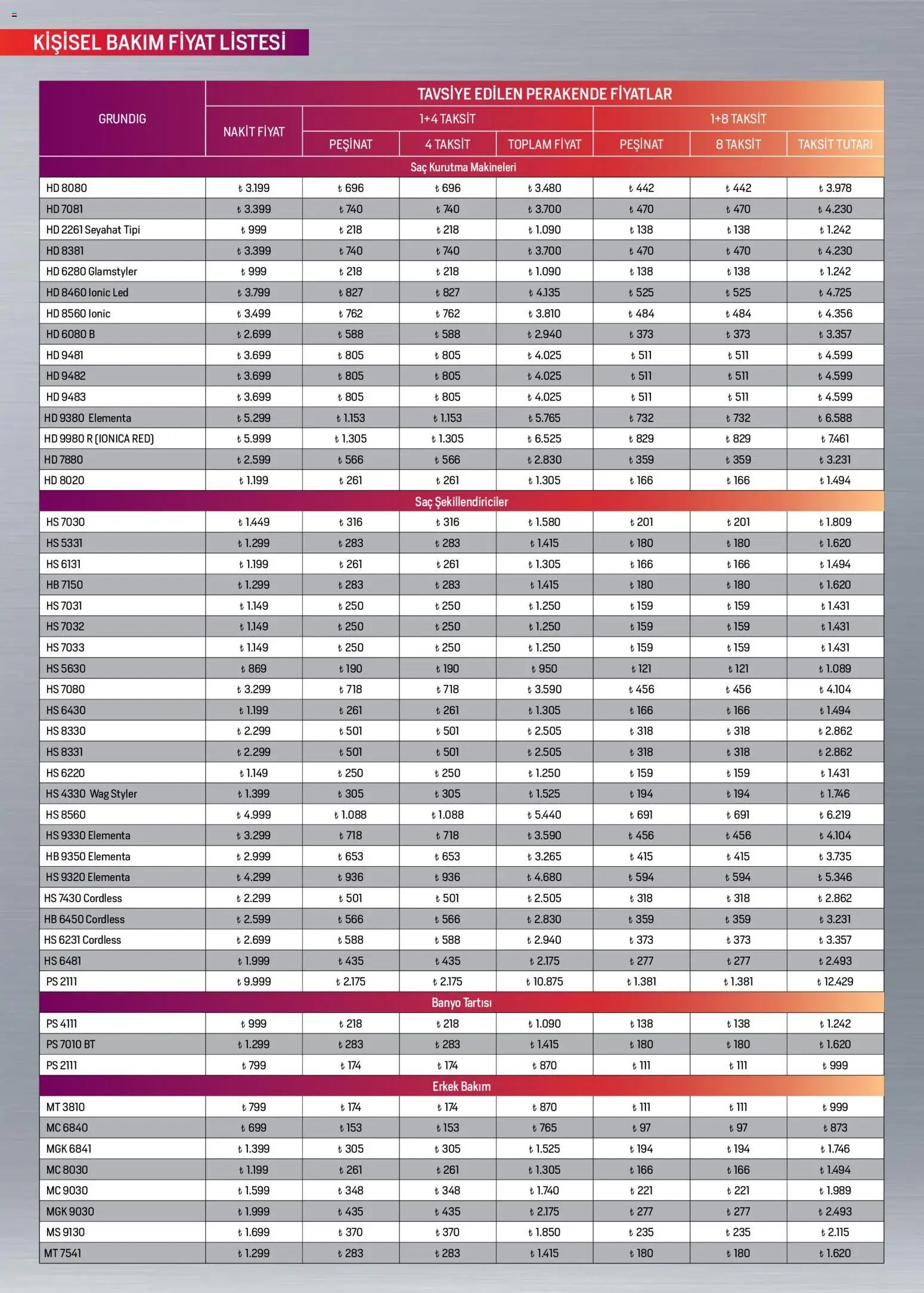 Arçelik Katalog