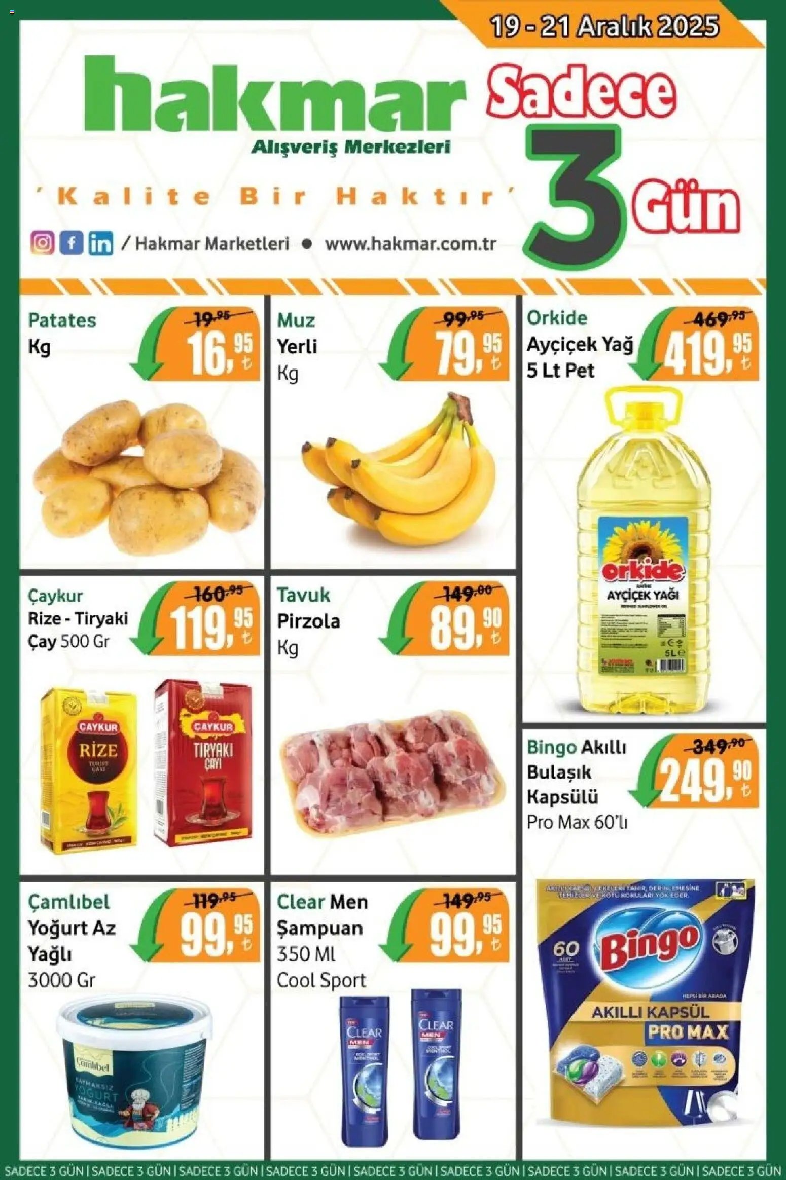 Hakmar - Katalog Sadece 3 Gün