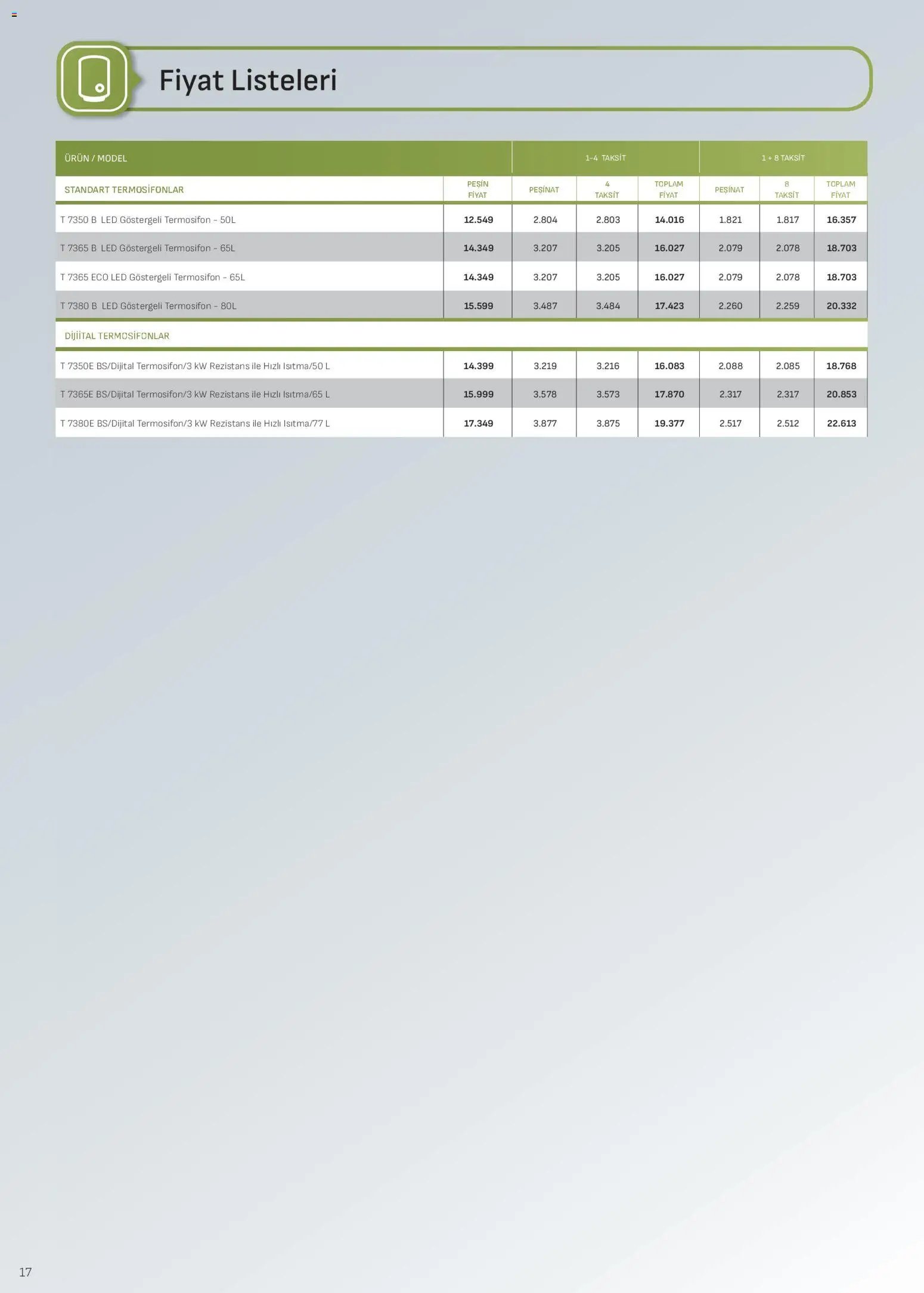 Arçelik - İklimlendirme Kataloğu