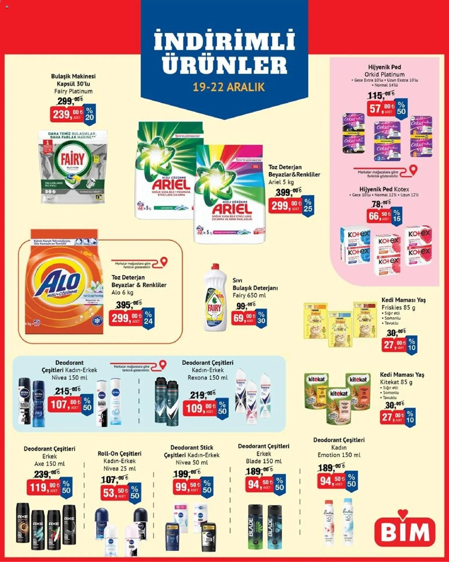 BİM İndirimli Ürünler