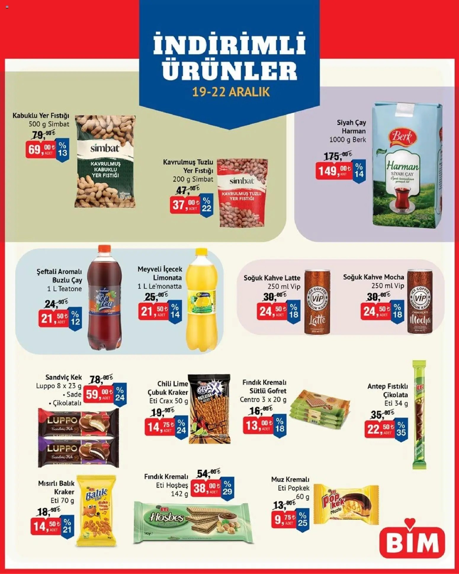 BİM İndirimli Ürünler