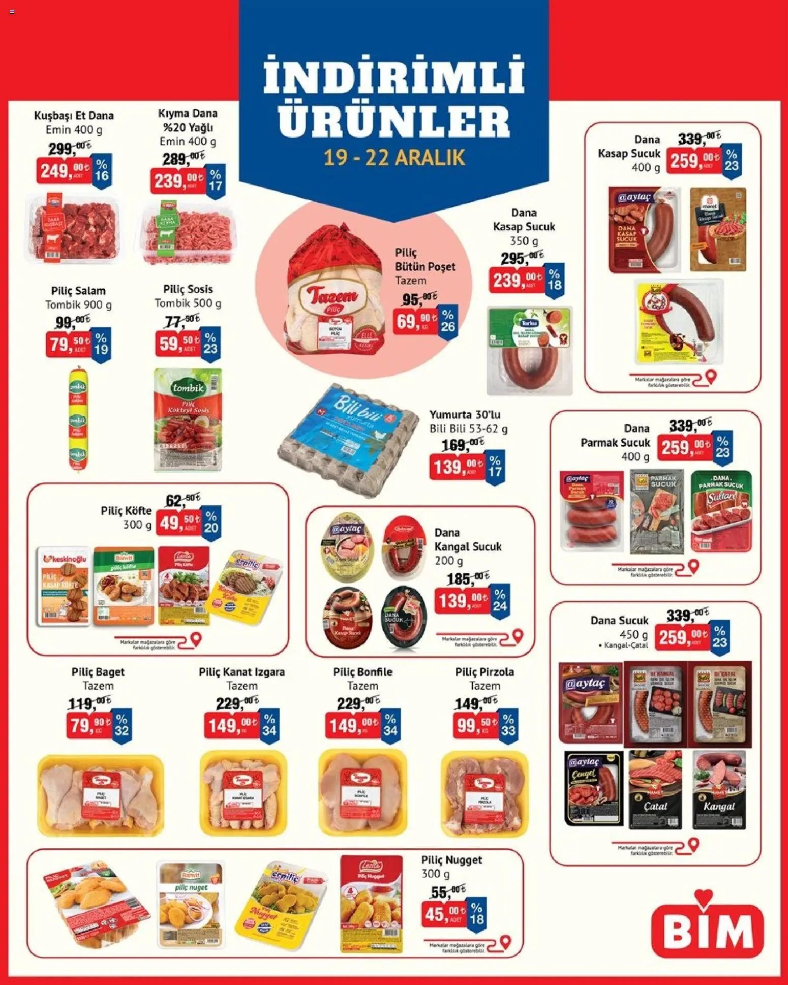 BİM İndirimli Ürünler