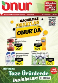 Onur Market Katalog - İstanbul