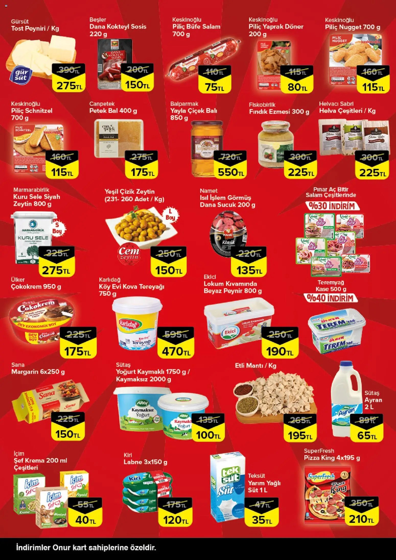 Onur Market Katalog - Bursa