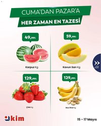 Kim Market - Cuma’dan Pazar’a