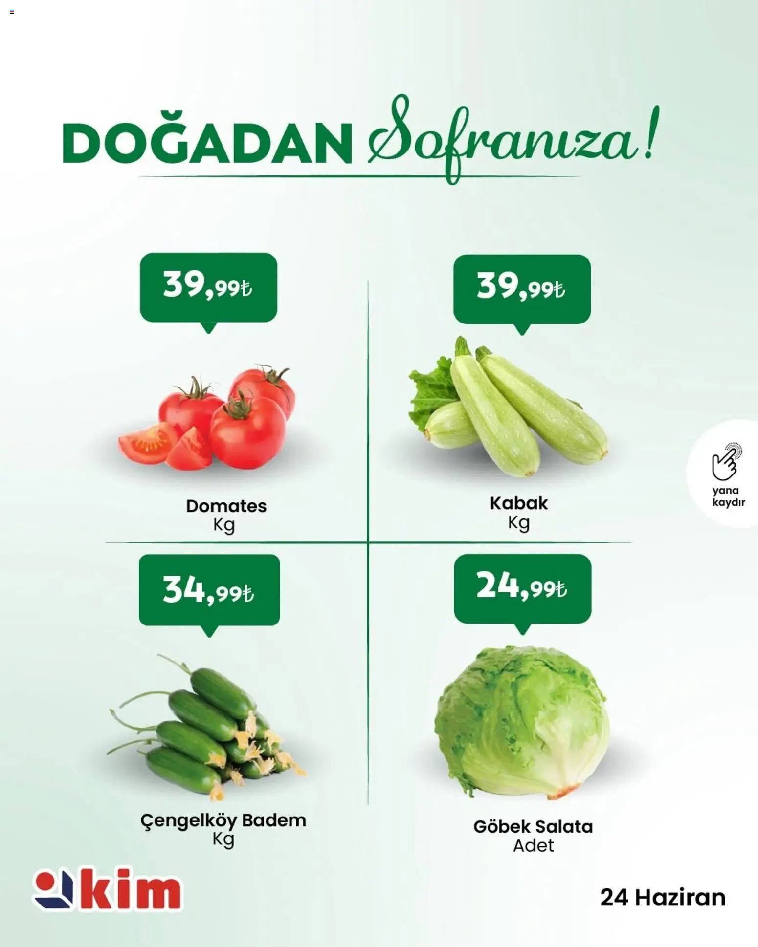 Kim Market - Sebze ve meyve