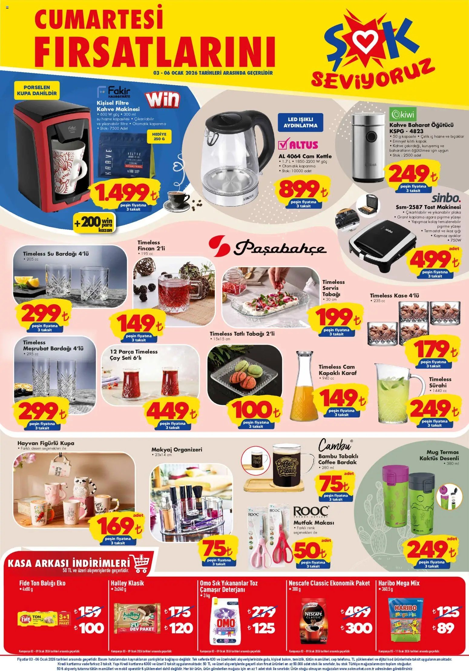 Şok Market Hafta sonu fırsatları