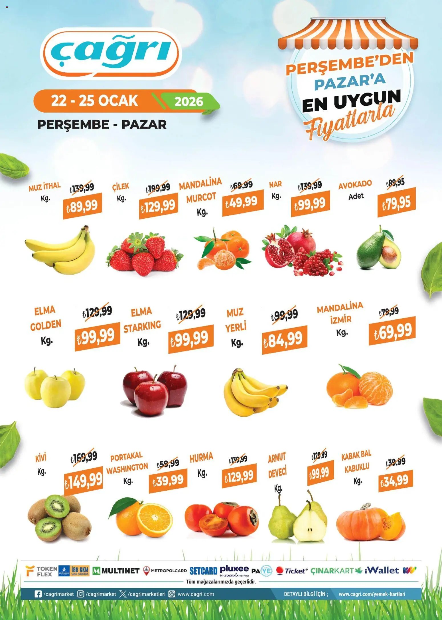 Çağrı Market - Manav Katalog
