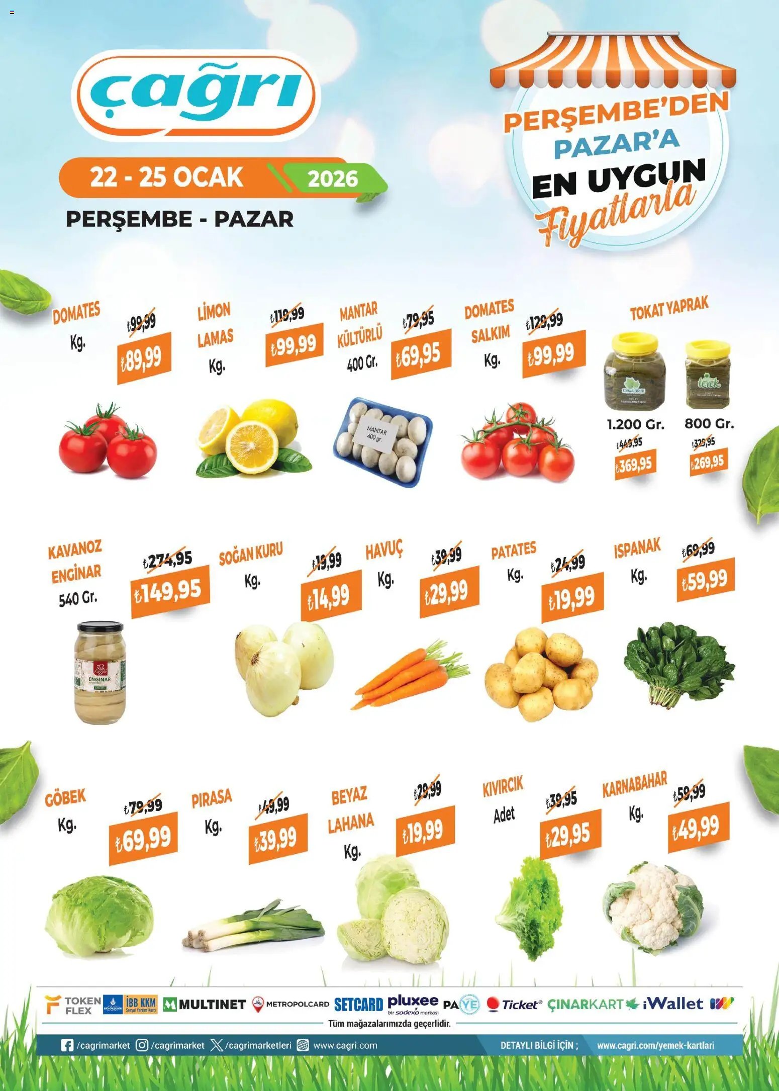 Çağrı Market - Manav Katalog