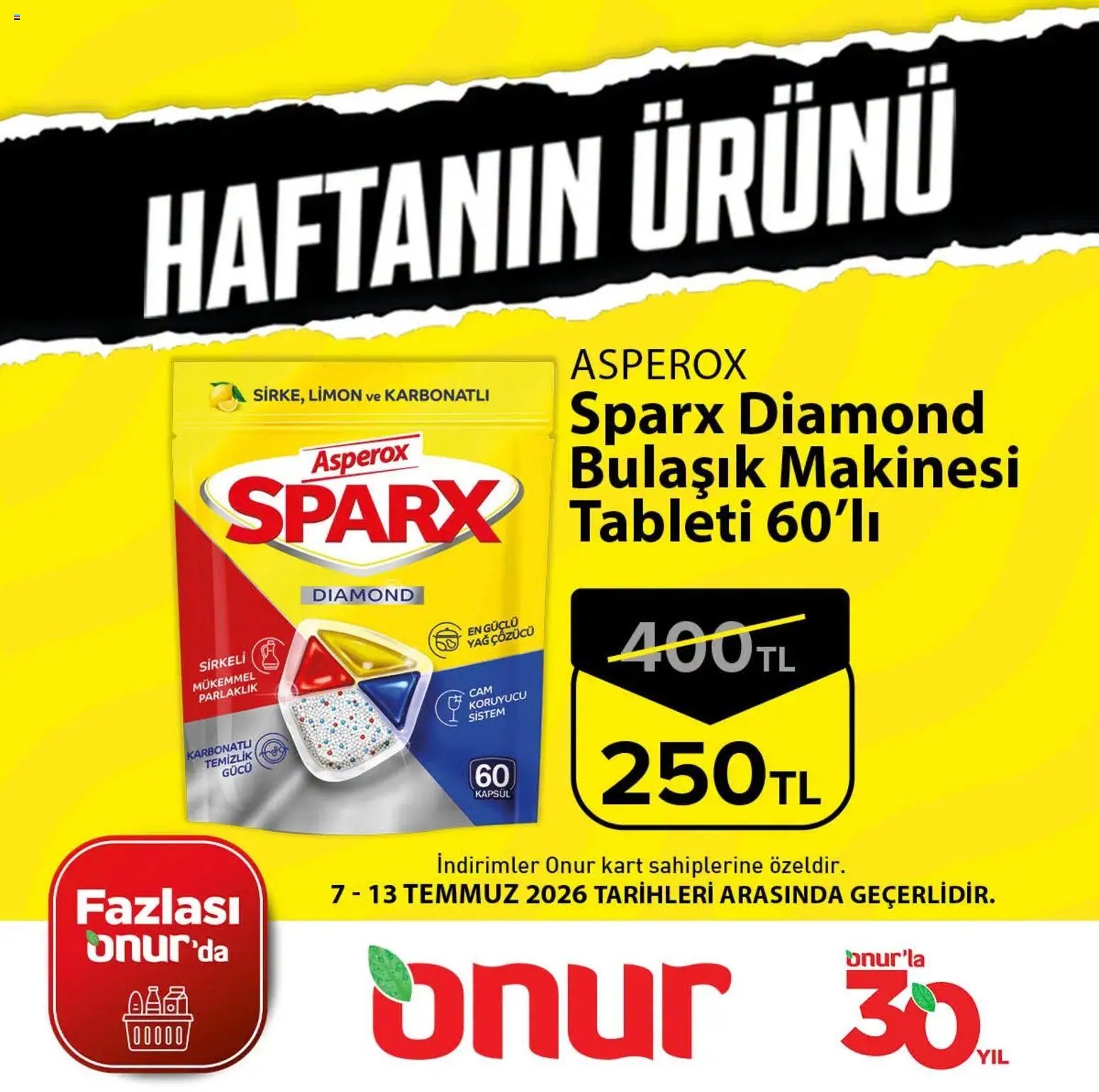 Onur Market - Haftanın Ürünü