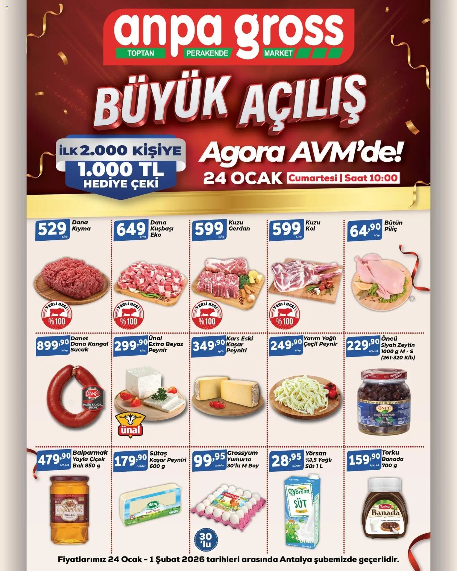 Anpa Gross - Açılışa özel fırsatları kaçırma!
