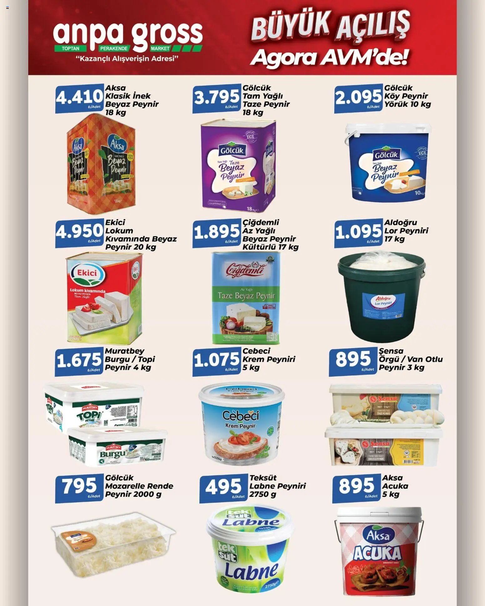 Anpa Gross - Açılışa özel fırsatları kaçırma!