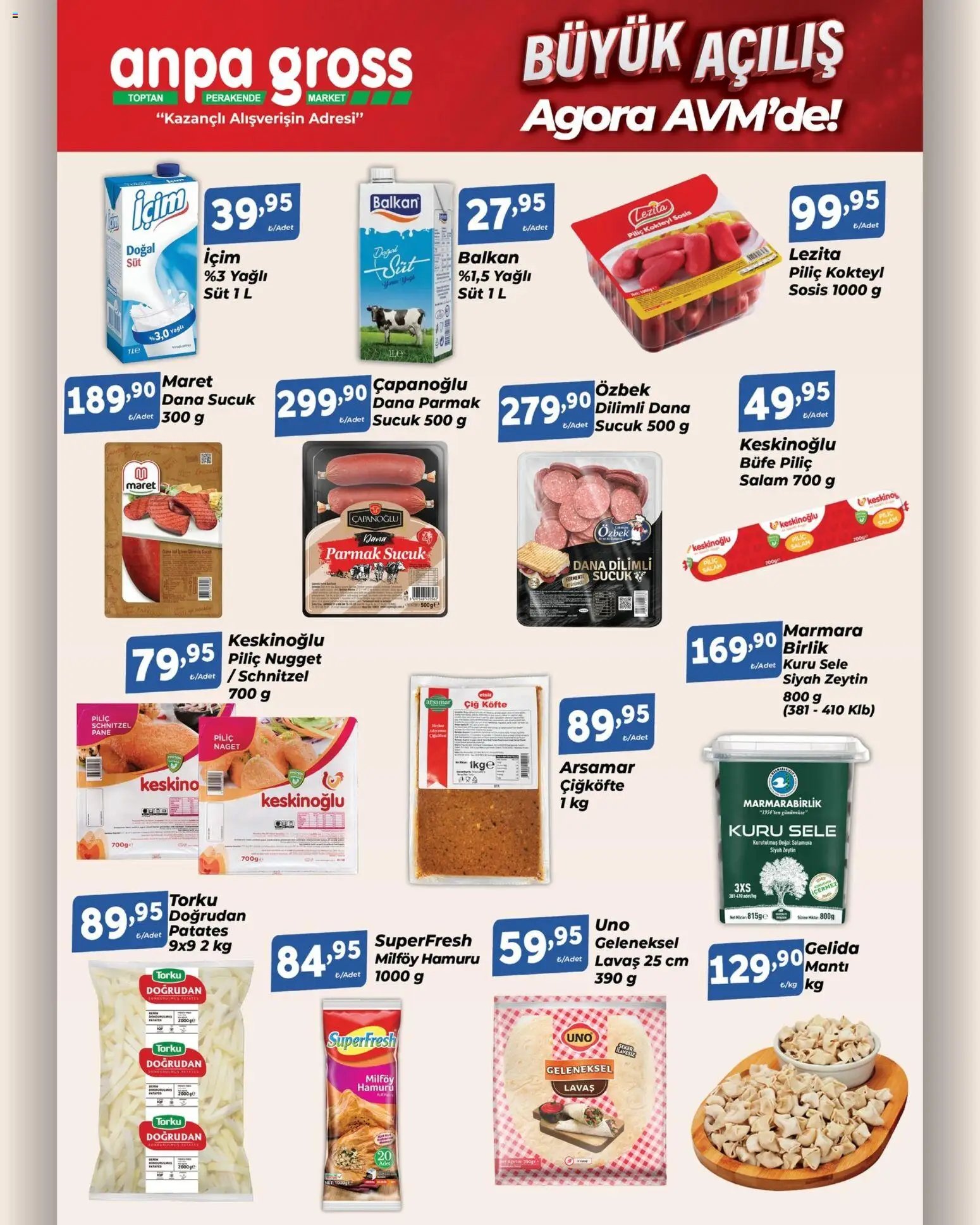 Anpa Gross - Açılışa özel fırsatları kaçırma!