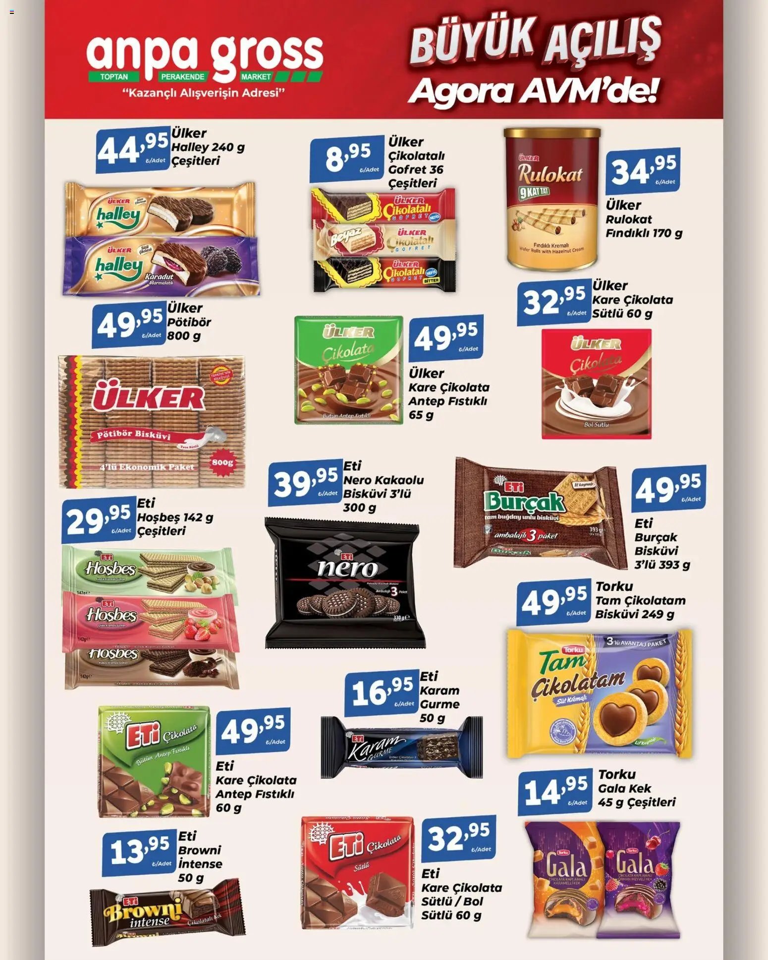 Anpa Gross - Açılışa özel fırsatları kaçırma!