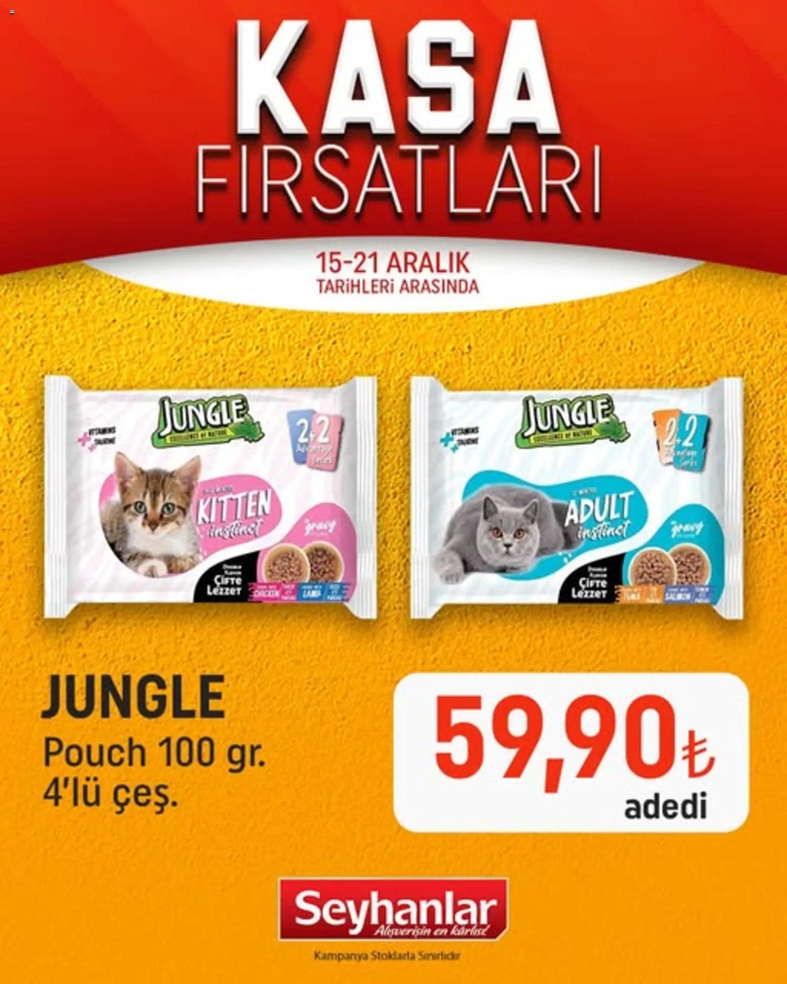 Seyhanlar Market Kasa Fırsatları