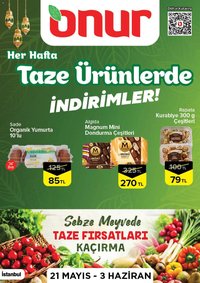 Onur Market - Taze Ürünlerde İndirimler - İstanbul