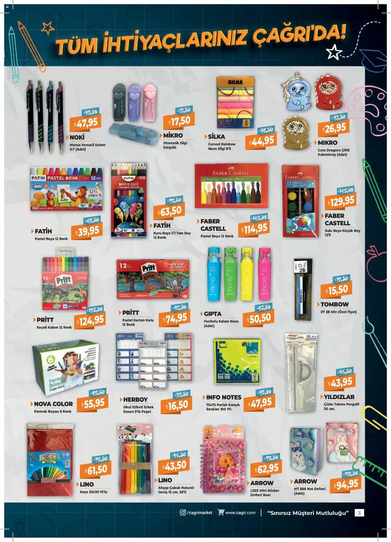Çağrı Market Kırtasiye Katalog