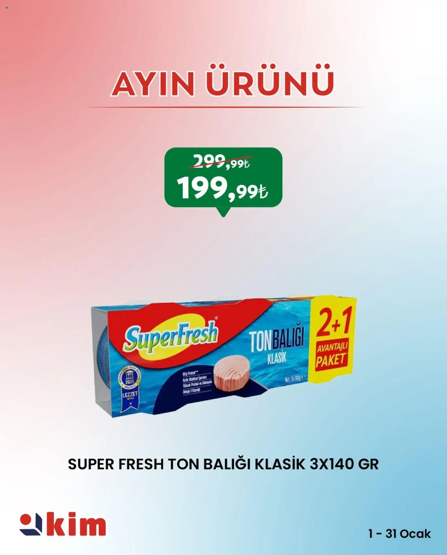 Kim Market Ayın Ürünü