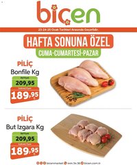 Biçen Market Hafta Sonuna Özel - Piliç Ürünleri 