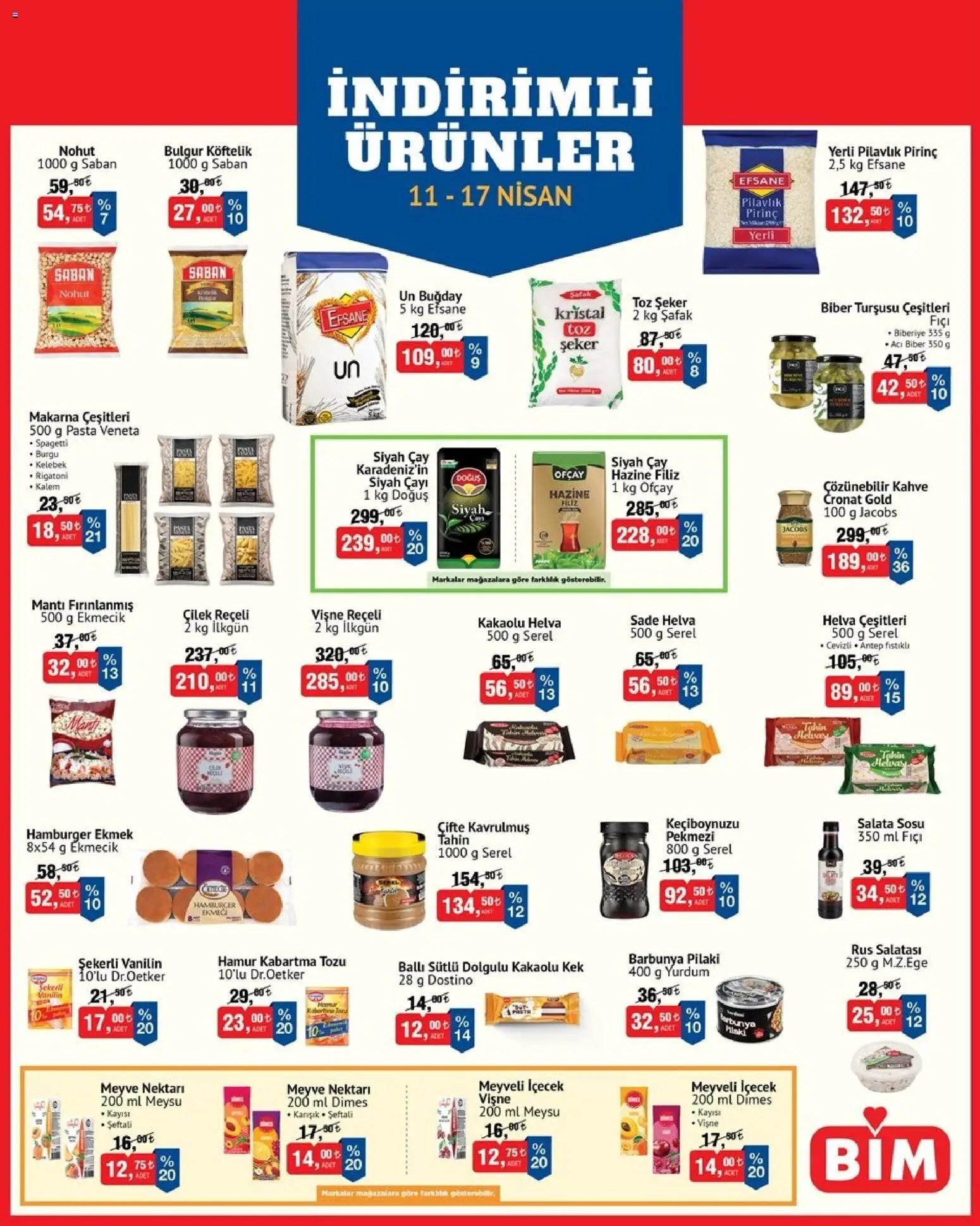 BİM - İndirimli Ürünler