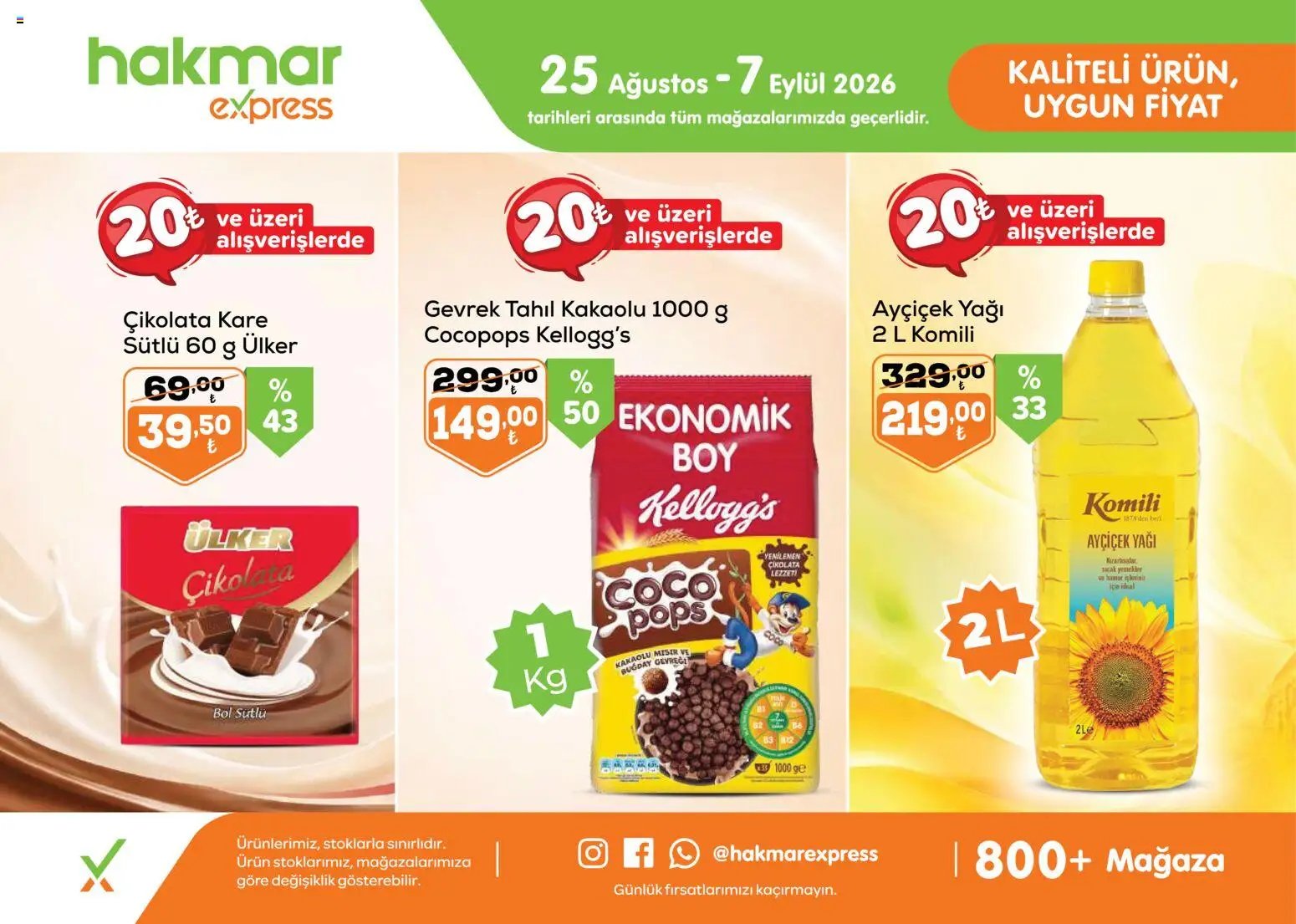Hakmar Express - Salı Aktüel Ürünler
