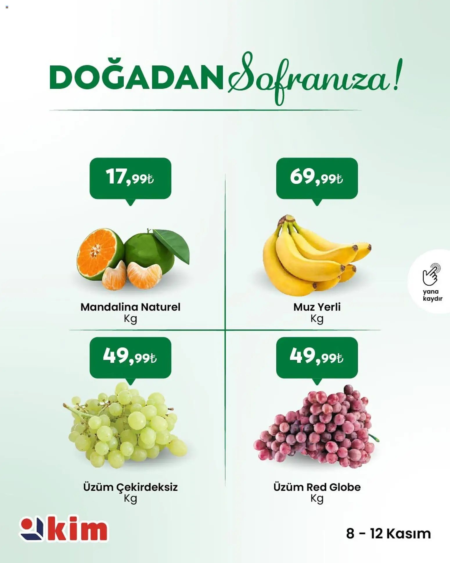 Kim Market Sebze ve meyve