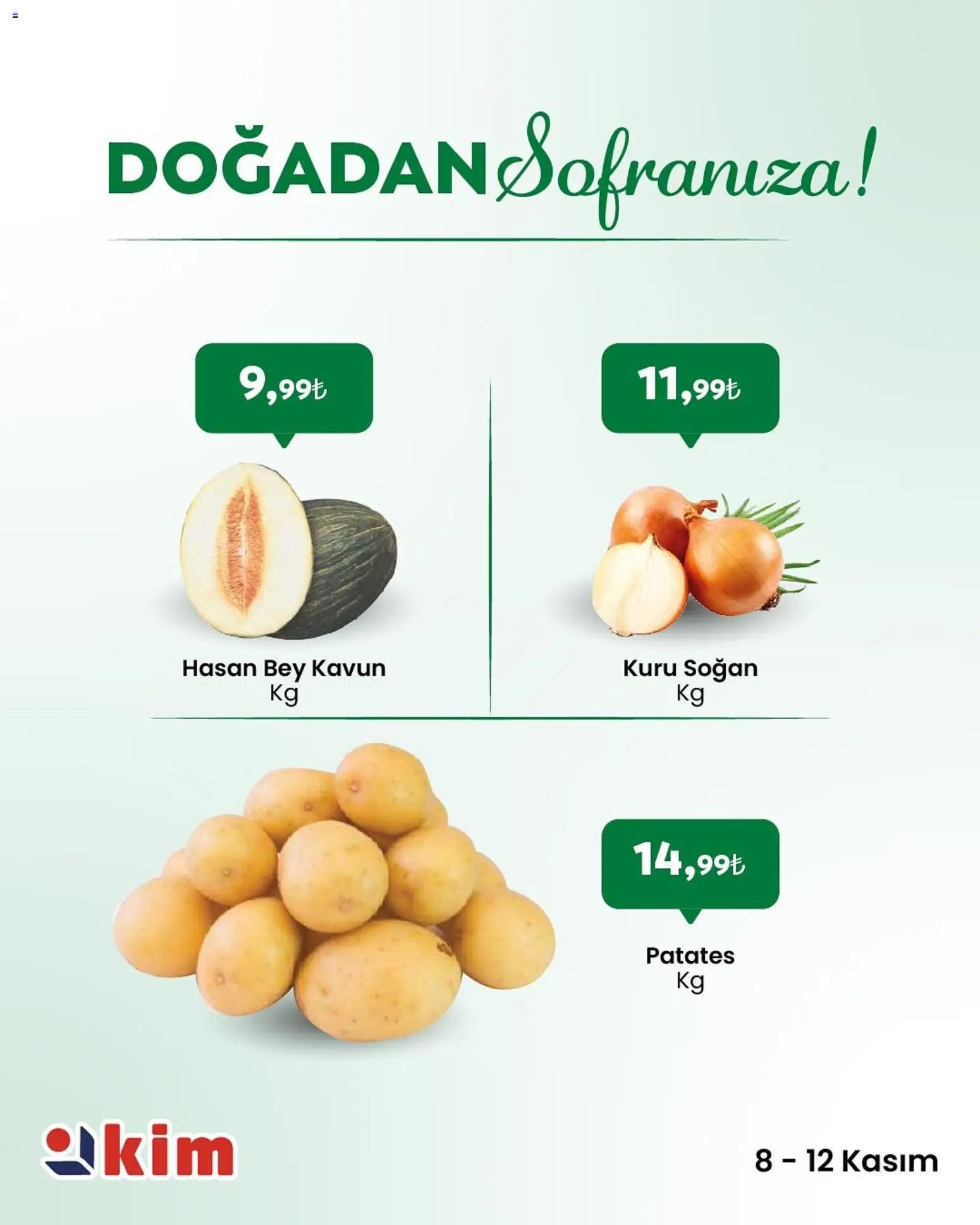 Kim Market Sebze ve meyve