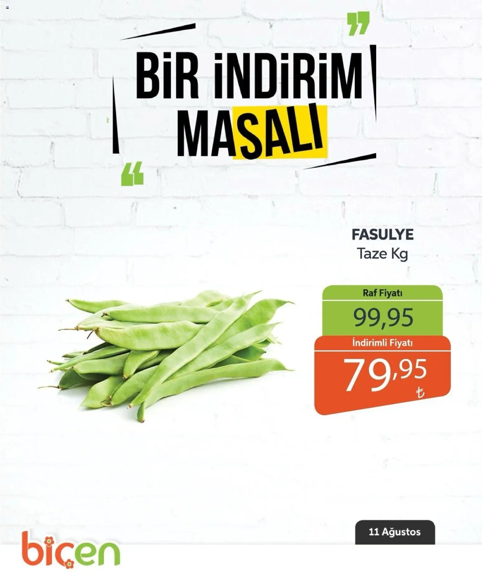 Biçen Market - Bir İndirim MaSalı - sebze