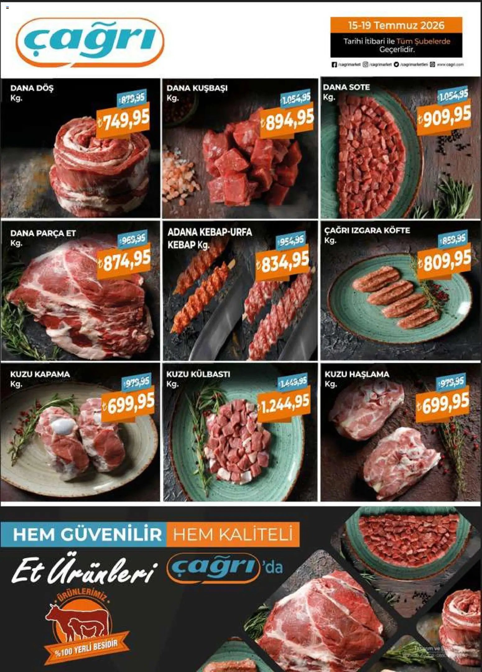 Çağrı Market - Kasap Katalog