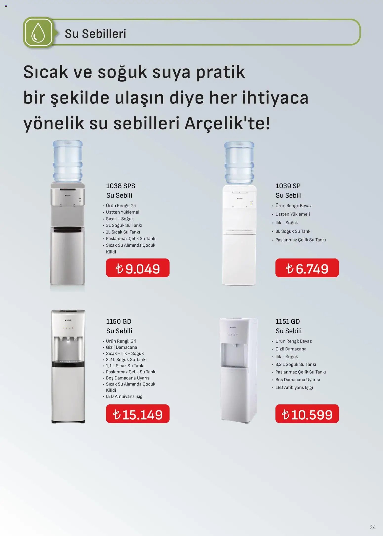 Arçelik İklimlendirme Kataloğu