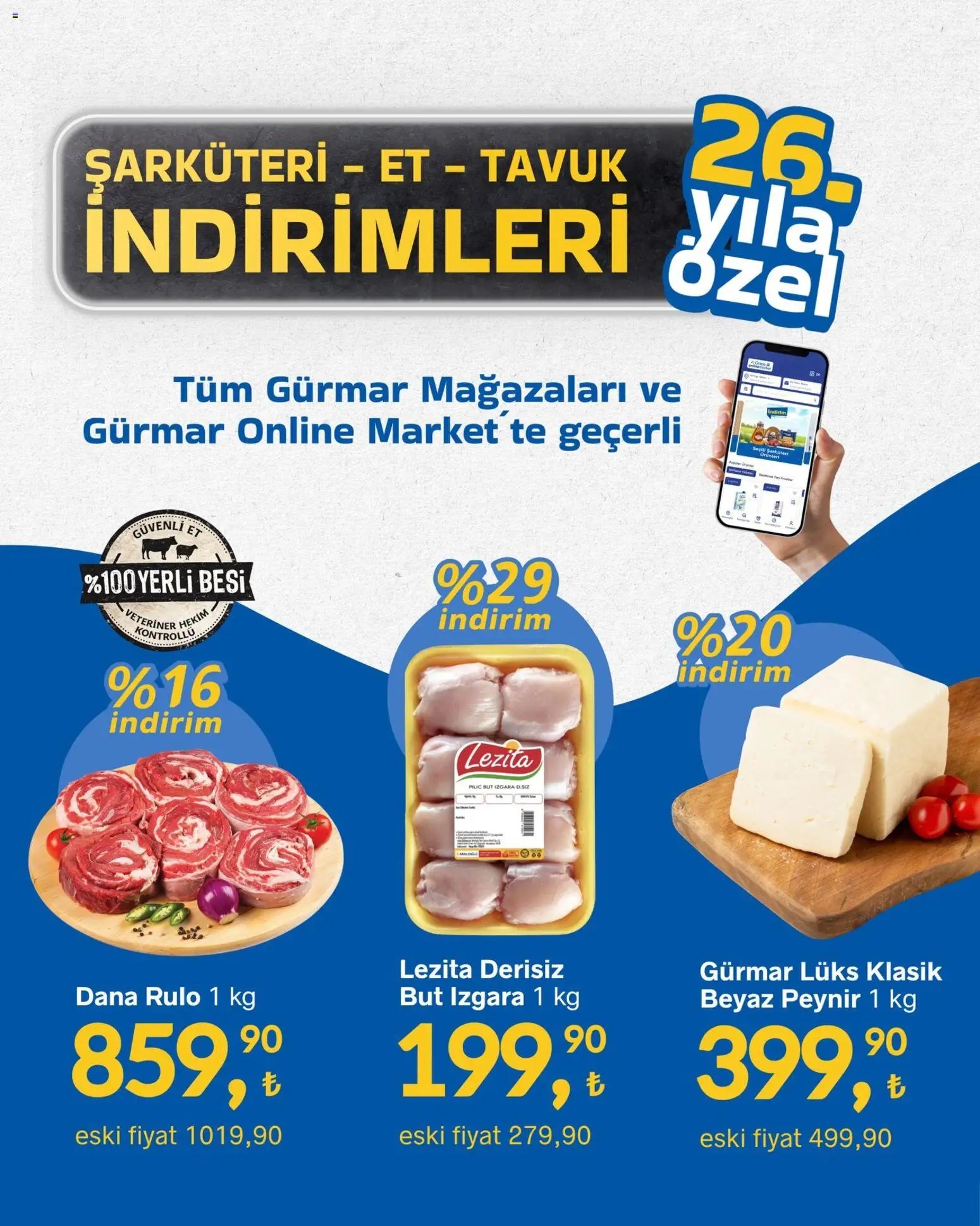 Gürmar - Şarküteri Et Tavuk İndirimleri