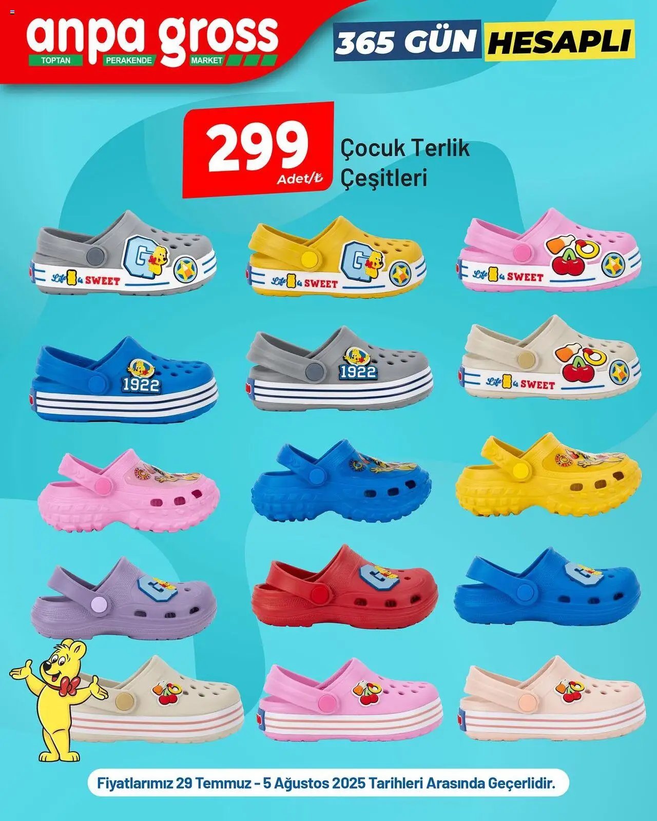 Anpa Gross Haribo kadar tatlı yaz kombinleri