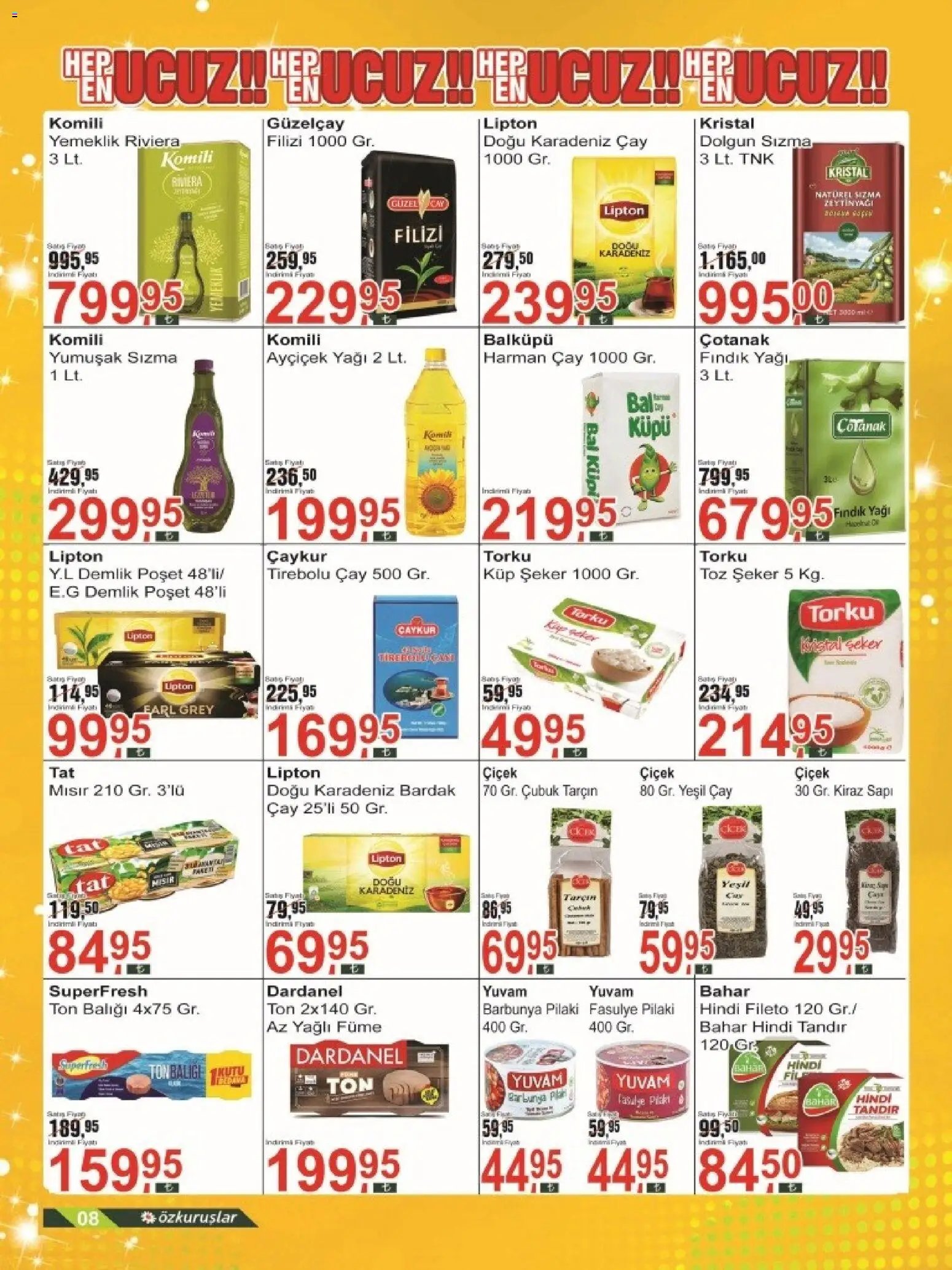 Özkuruşlar Katalog