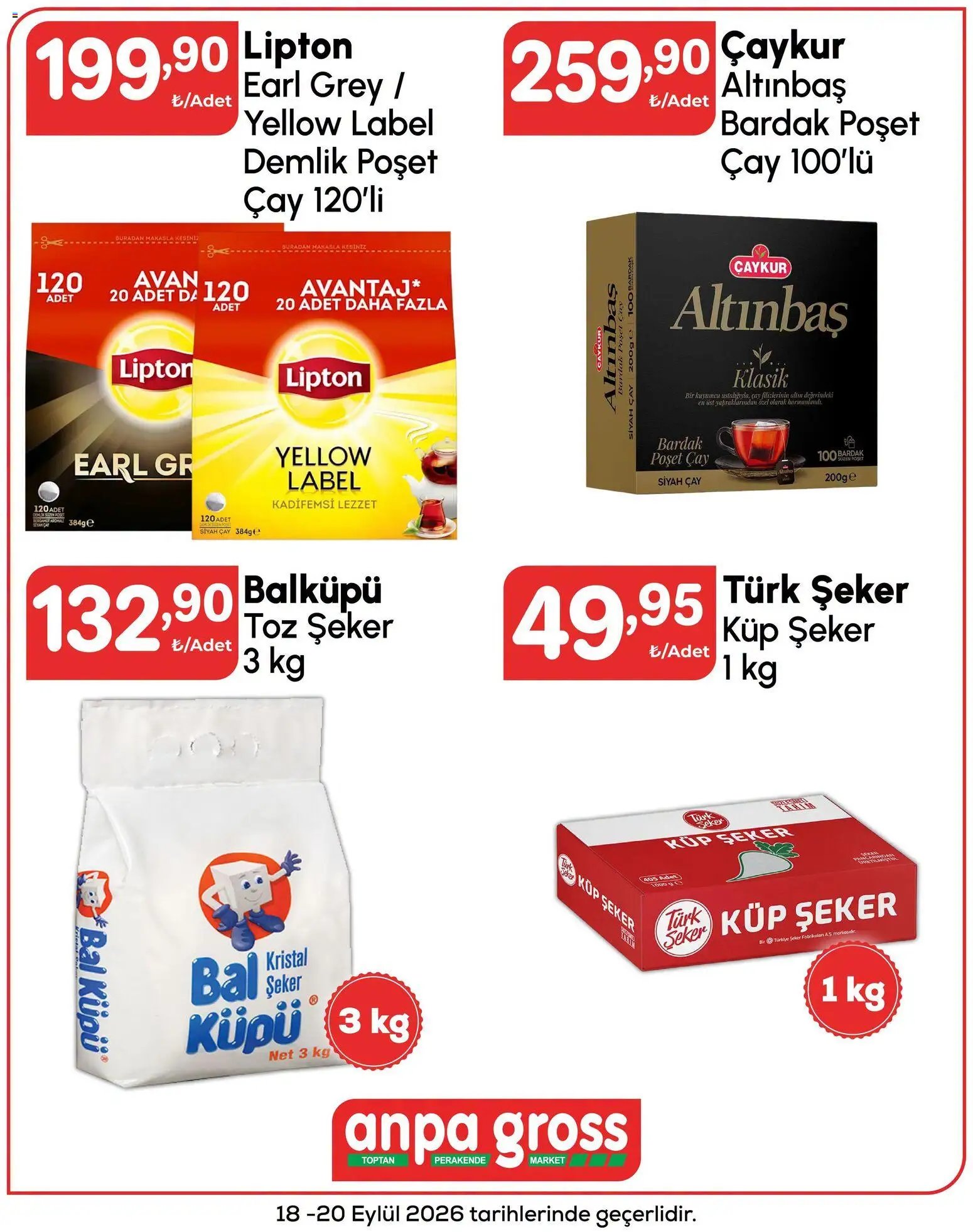 Anpa Gross - Hafta sonu fırsatları