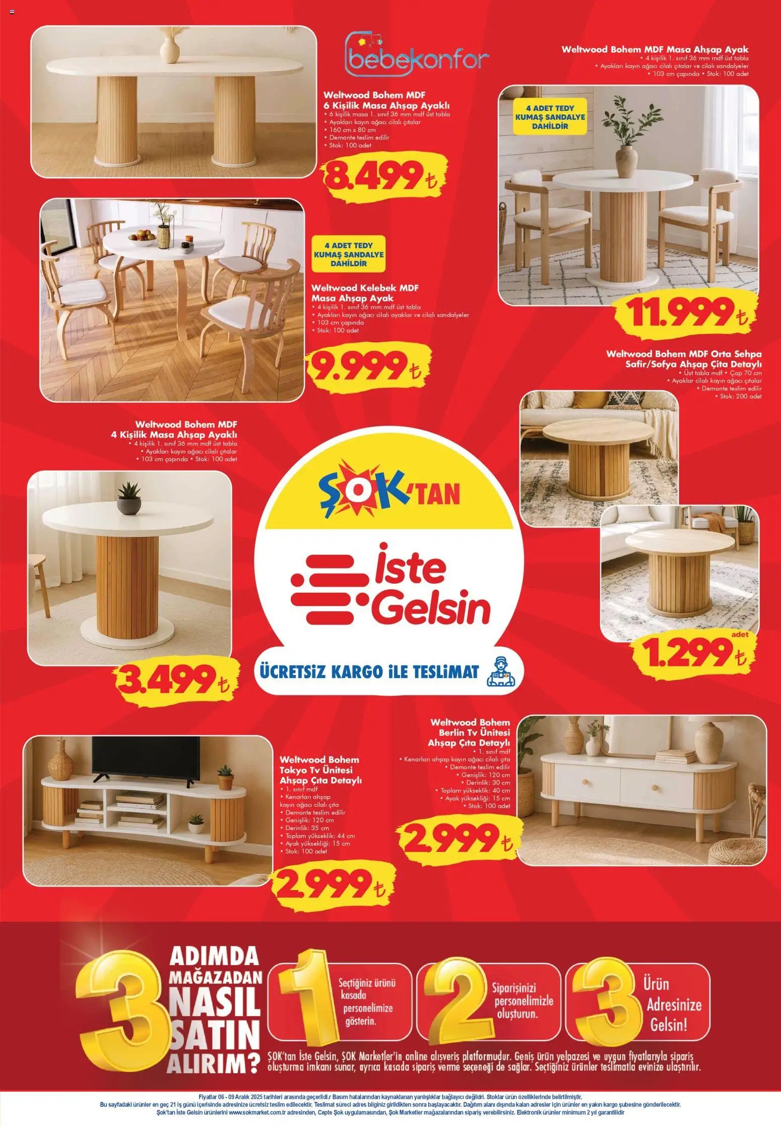 Şok Market Hafta sonu fırsatları