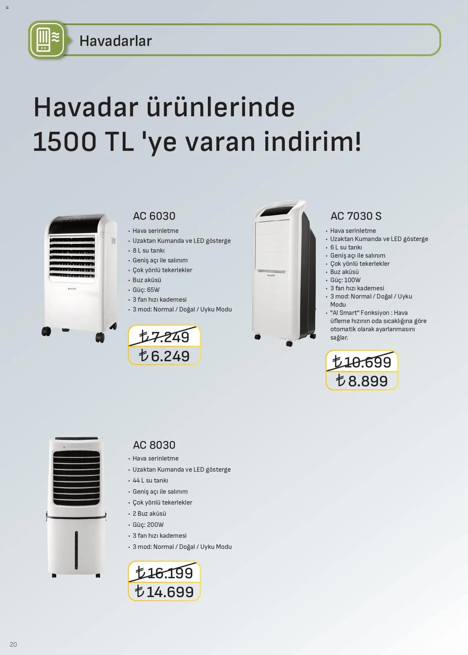 Arçelik - İklimlendirme Kataloğu