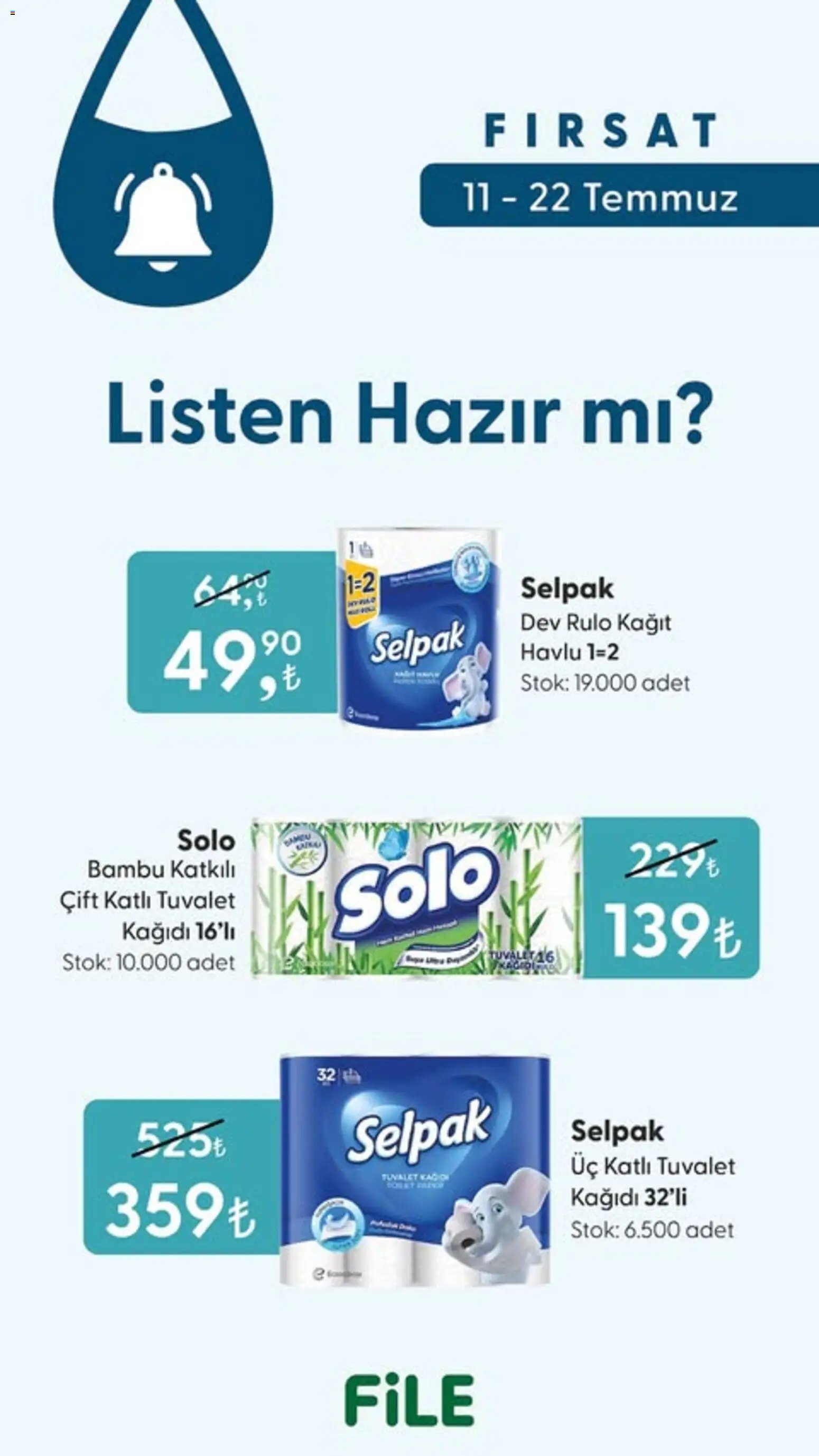 File Market İndirim