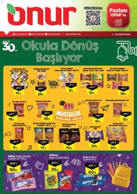 Onur Market - Okula Dönüş Başlıyor