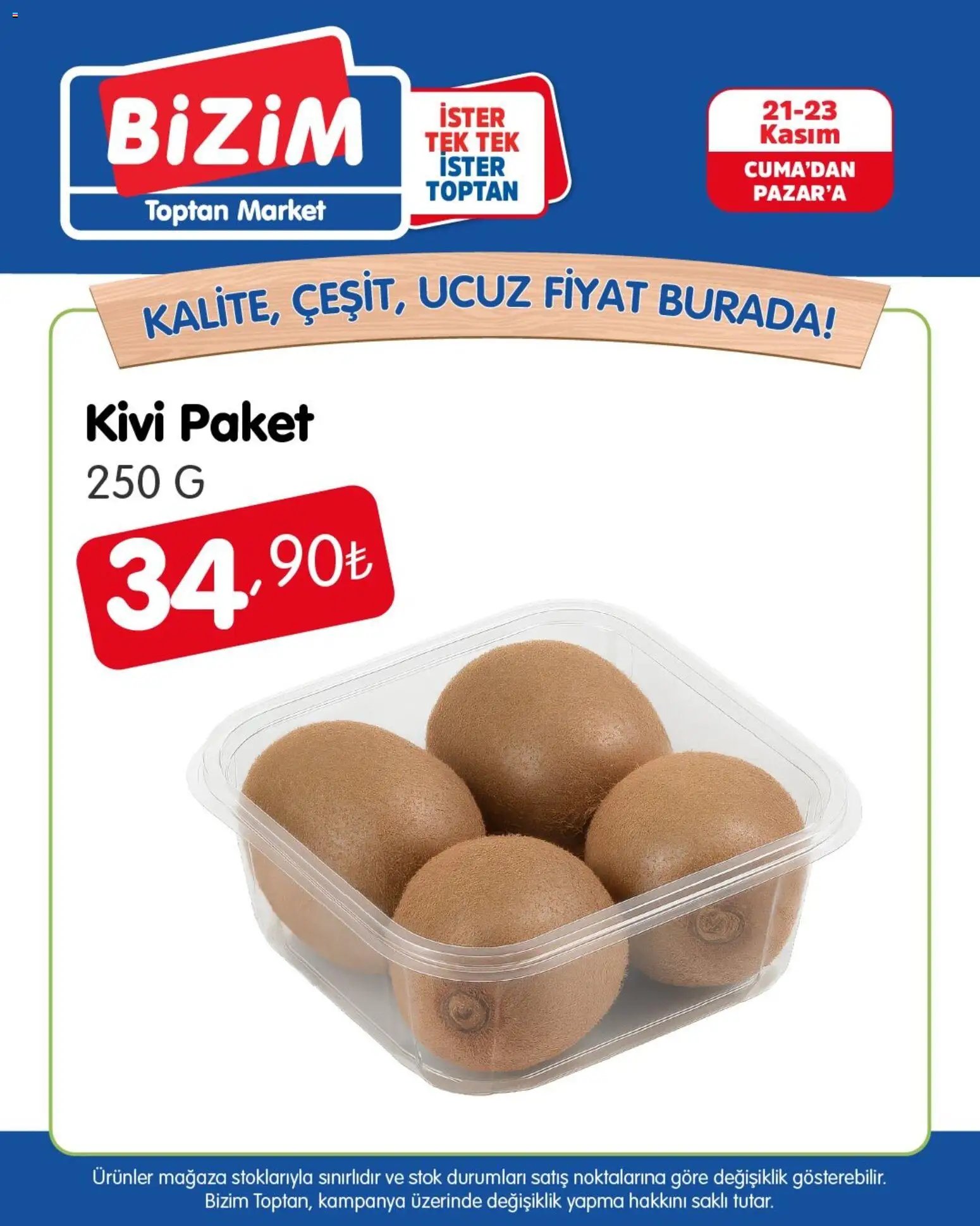 Bizim Toptan Meyve Sebze