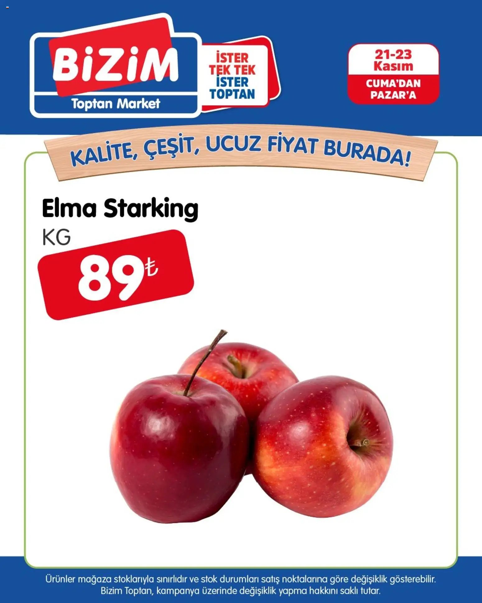 Bizim Toptan Meyve Sebze