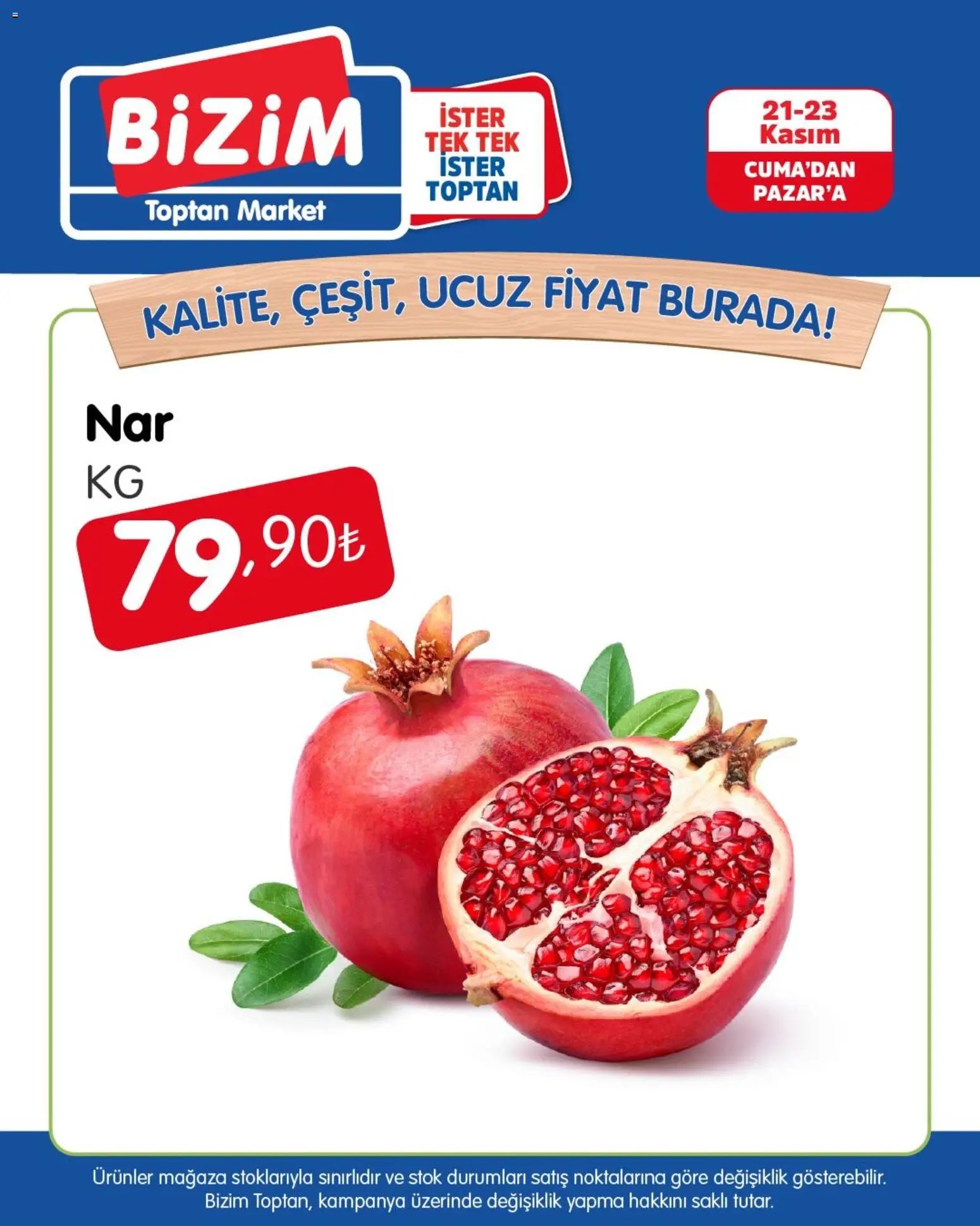 Bizim Toptan Meyve Sebze