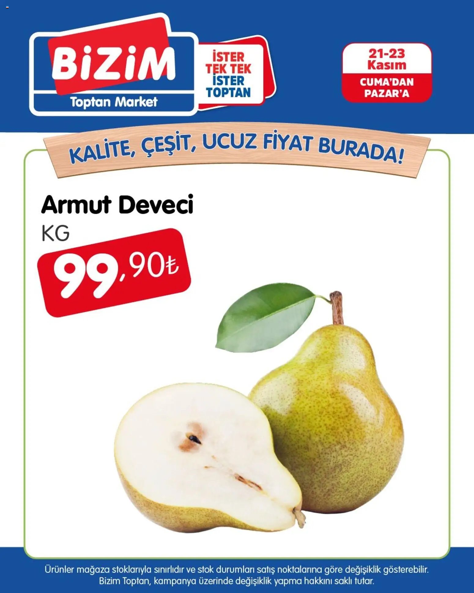 Bizim Toptan Meyve Sebze